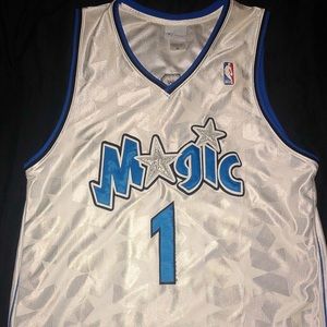 2001 Orlando Magic Tracy McGrady home jersey
